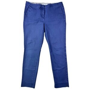 Boden Ankle Pants Womens Cropped Chinos Casual Work Trousers Size 8 Petite